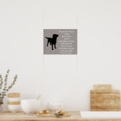 Poster Citation de chien - Vincent Van Gogh (Cuisine)