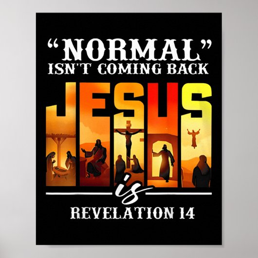 Poster Citation de Christian Normal n'est pas de retour R (Devant)