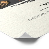 Poster Citation de colère par Eleanor Roosevelt (Coin)