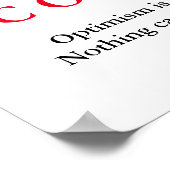 Poster Citation de confiance de l'aigle motivationnel (Coin)