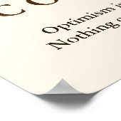 Poster Citation de confiance motivationnelle de l'aigle S (Coin)