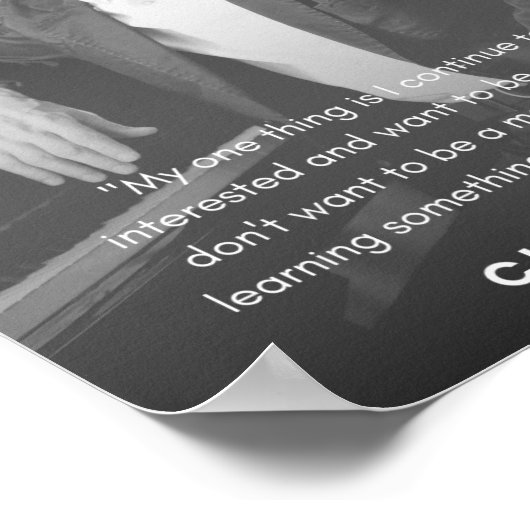 Poster Citation de Corée de poulet (Coin)