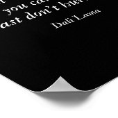 Poster Citation de Dali Lama, Aidez à aimer les autres, C (Coin)