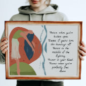 Poster Citation de danse Rumi avec danseuse