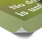 Poster Citation de Desiderata Inspirationnelle avec Papil (Coin)