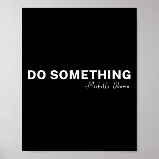 Poster Citation de Do Soing Michelle Obama 2024 (Devant)