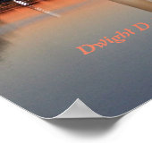 Poster Citation de Dwight D. Eisenhower sur le complexe m (Coin)