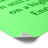 Poster citation de enrico fermi (Coin)