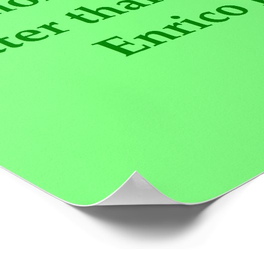 Poster citation de enrico fermi (Coin)