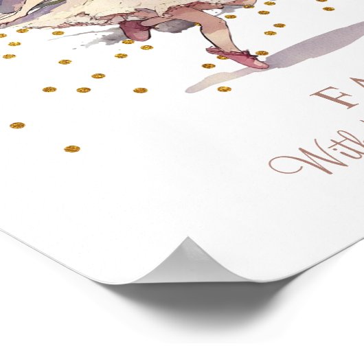 Poster Citation de fée Salle de fille (Coin)