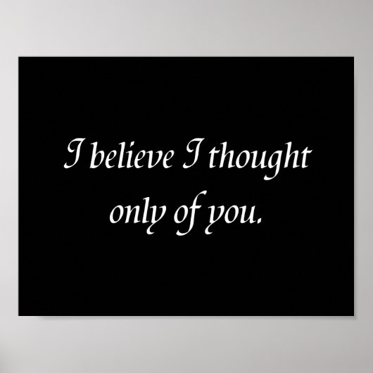 Poster Citation de fierté et de préjudice (Devant)