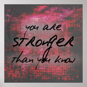 Poster Citation de force d'inspiration