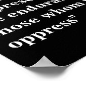 Poster Citation De Frederick Douglass Sur Les Limites Des (Coin)