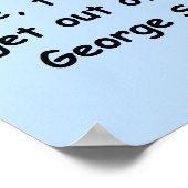 Poster citation de george s patton (Coin)