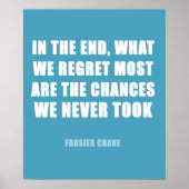 Poster Citation de grue Frasier (Devant)