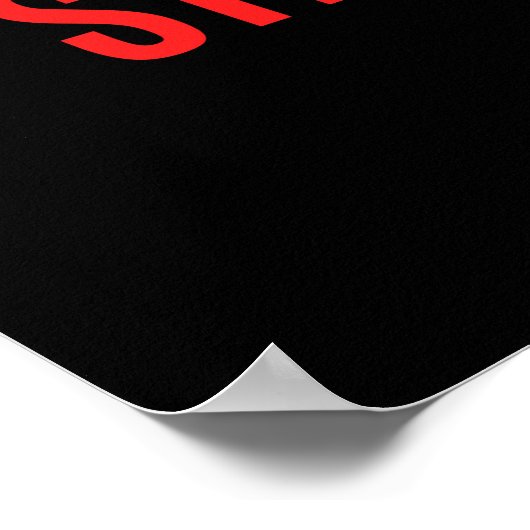 Poster Citation de gymnase, Il ne devient pas plus facile (Coin)