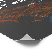 Poster Citation de Jane Austen - Nos actions nous définis (Coin)