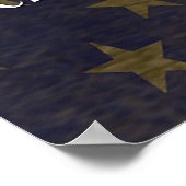 Poster Citation de Jefferson sur le grand gouvernement (Coin)