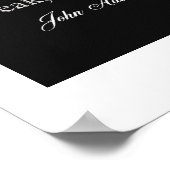 Poster Citation de John Adams - Connaissances (Coin)