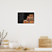 Poster Citation de John Adams - Connaissances (Cuisine)