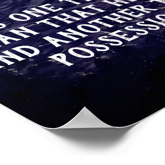 Poster Citation de John Locke (Coin)