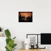 Poster citation de John Muir (Bureau à domicile)