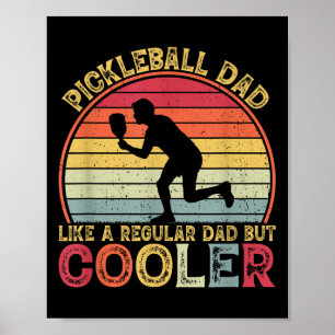 Poster Citation de joueur de pickleball amusant Picklebal