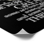 Poster Citation De La Douzième Nuit (Coin)