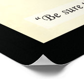 Poster Citation de la Fondation ostéopathique par A.T. St (Coin)