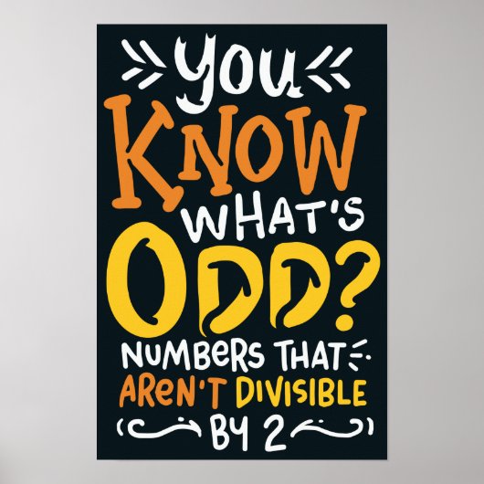 Poster Citation de la fraction enseignant de mathématique (Devant)