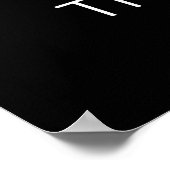 Poster Citation de la philosophie de la vérité de Platon (Coin)