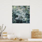 Poster Citation de l'âme-soeur (carré) (Cuisine)