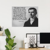 Poster Citation de l'argile Finer Bastiat (Bureau à domicile)
