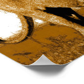 Poster Citation de leadership motivationnel Lion (Coin)