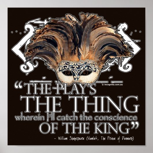 Poster Citation de lecture de hameçon (Devant)