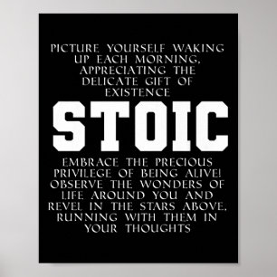 Poster Citation de l'Empire romain Marcus Aurelius Gratir