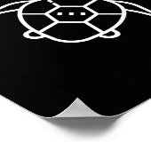 Poster Citation de l'équipe de Secourt de tortue - Graphi (Coin)