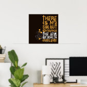 Poster Citation De L'Ignorance Du Juif De Malte (Bureau à domicile)