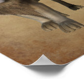 Poster Citation de Lion Confucius Inspiration (Coin)