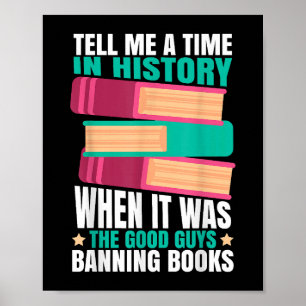 Poster Citation de livres interdits