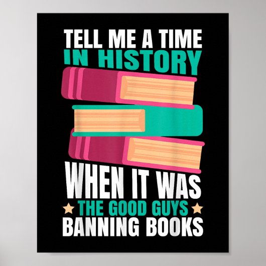 Poster Citation de livres interdits (Devant)