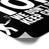 Poster Citation de maman de disc golf drôle de disc golf (Coin)