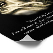 Poster Citation de Marcus Aurelius (Coin)