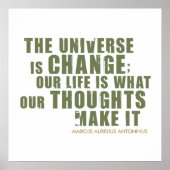 Poster Citation de Marcus Aurelius Antoninus (Devant)