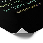 Poster Citation De Marcus Aurelius, Mindset Motivational  (Coin)