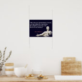 Poster Citation De Marcus Tullius Cicero (Cuisine)