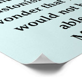 Poster citation de margaret (Coin)