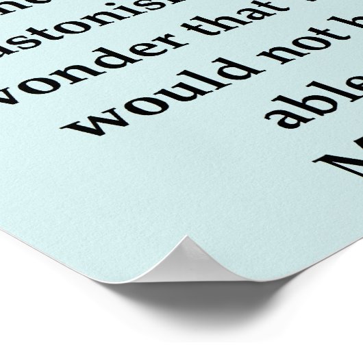 Poster citation de margaret (Coin)