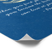 Poster Citation de méditation de l'instructeur YOGA Studi (Coin)