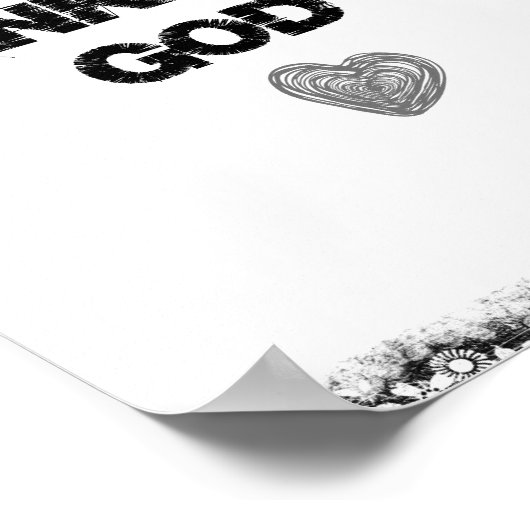 Poster Citation de Merci God (Coin)